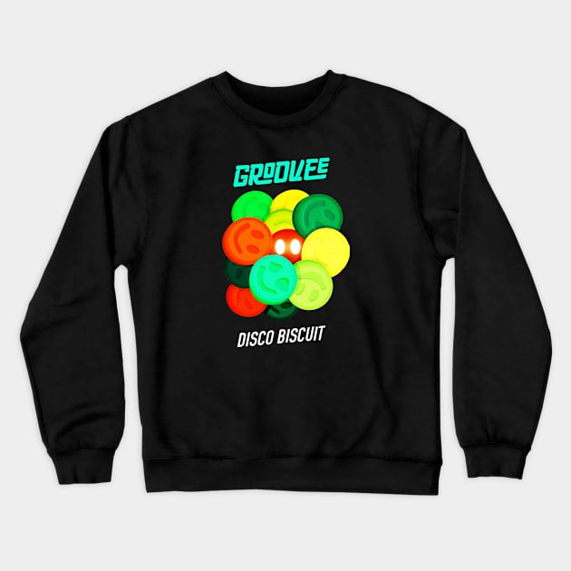 discoooooo bis Crewneck Sweatshirt by The Mariyuana Man